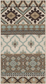 Safavieh Veranda 2'-7" x 5'-0" Rug in Creme / Brown