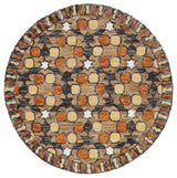 Safavieh Aspen 5'-0" x 5'-0" Rug in Light Yellow / Orange