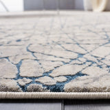 Safavieh Meadow 4'-0" x 6'-0" Rug in Navy / Ivory