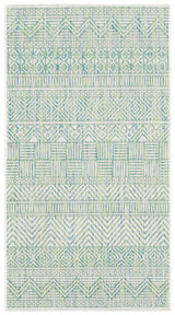 Safavieh Courtyard 2'-7" x 5'-0" Rug in Beige / Green