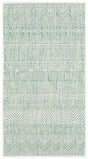 Safavieh Courtyard 2'-7" x 5'-0" Rug in Beige / Green