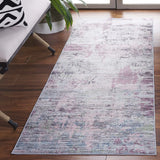 Safavieh Tacoma 2'-6" x 10'-0" Rug in Plum / Green