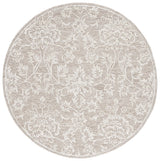 Safavieh Glamour 6'-0" x 6'-0" Rug in Beige / Ivory