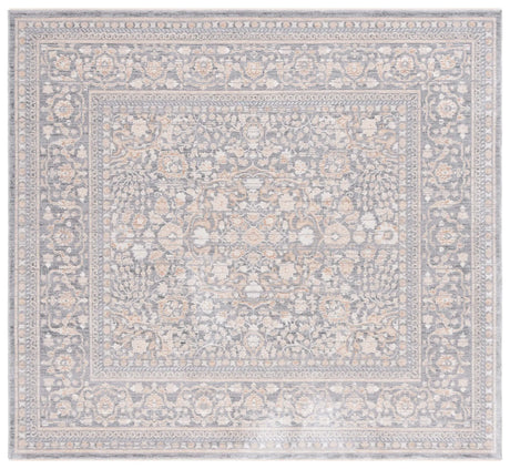 Safavieh Harlow 6'-3" x 6'-3" Rug in Ivory / Blue Grey