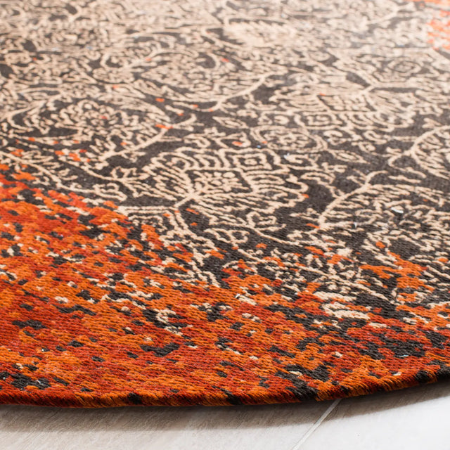 Safavieh Classic Vintage 6'-0" x 6'-0" Rug in Rust / Brown