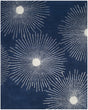 Safavieh Soho 9'-6" x 13'-6" Rug in Dark Blue / Ivory