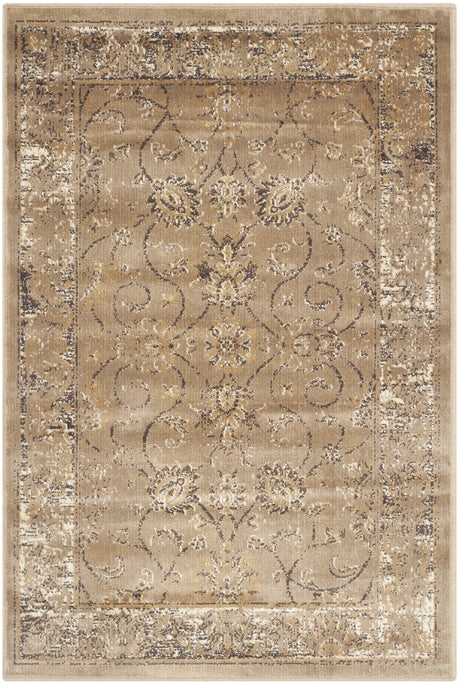 Safavieh Vintage 2'-0" x 3'-0" Rug in Taupe