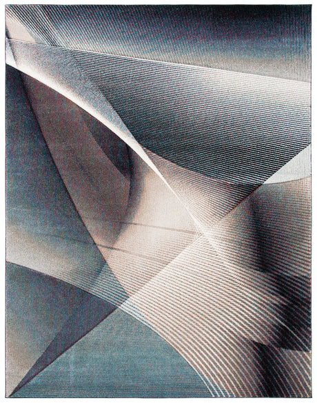 Safavieh Hollywood 10'-6" x 14'-0" Rug in Beige / Blue