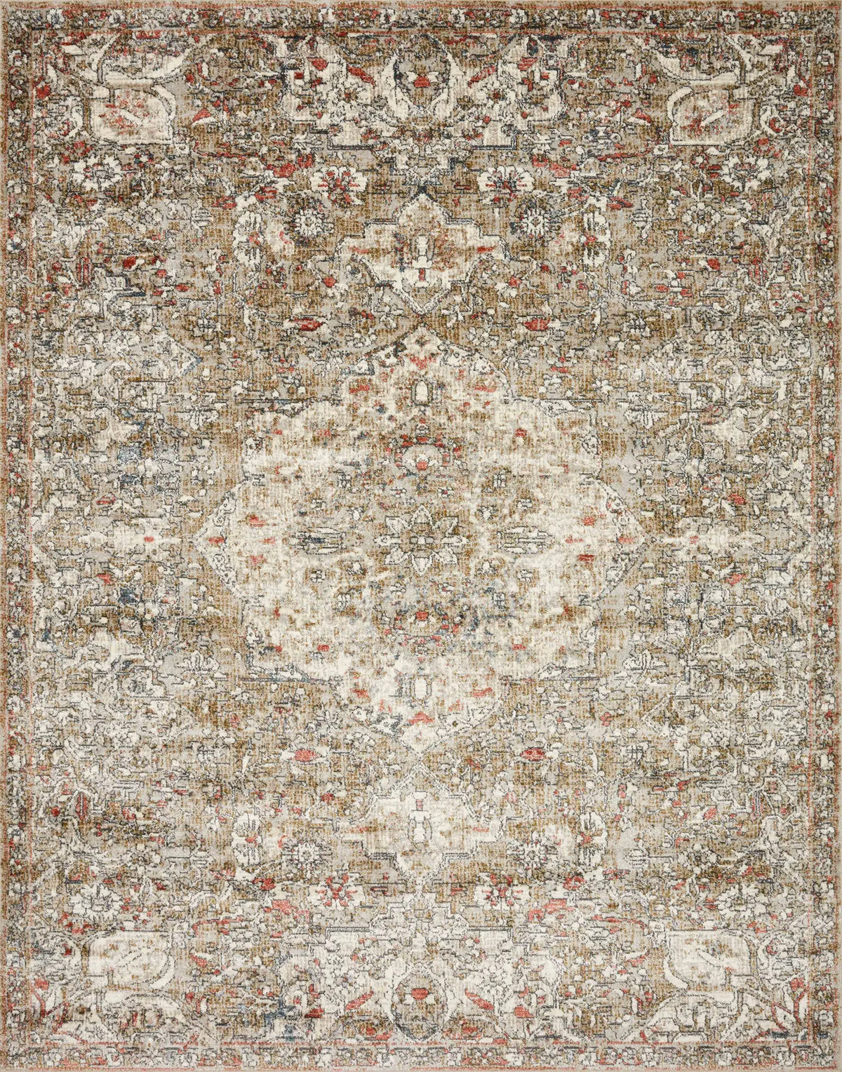 Loloi Saban Sab-07 Straw/Beige Rugs - main flat