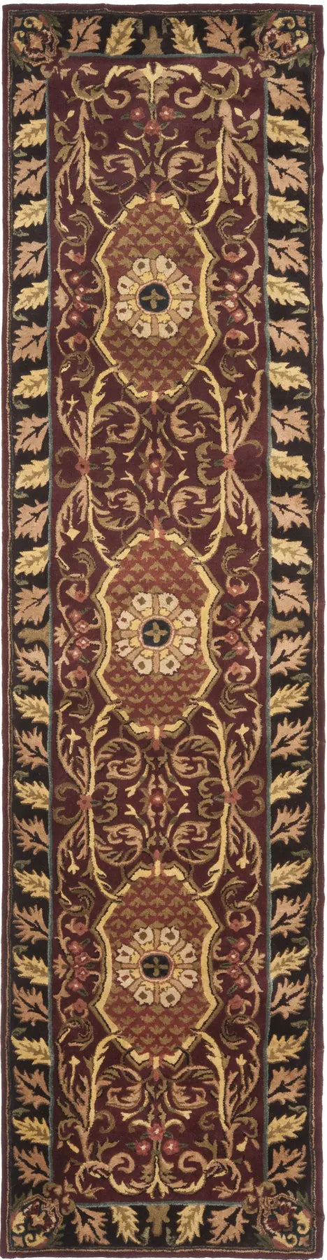 Safavieh Empire 2'-6" x 10'-0" Rug in Red / Burgundy