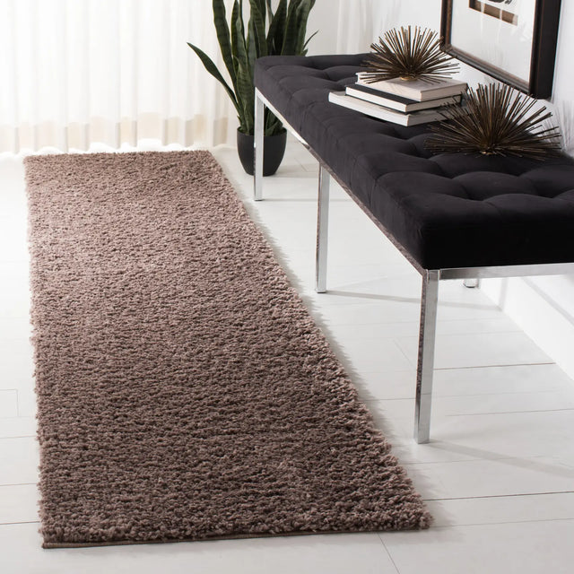 Safavieh August Shag 900 2'-3" x 10'-0" Rug in Taupe