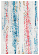 Safavieh Madison 4'-0" x 6'-0" Rug in Ivory / Blue