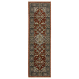 Oriental Weavers Sphinx Aberdeen 4151R Red/ Blue Rugs - runner