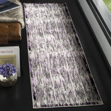 Safavieh Skyler 2'-0" x 8'-0" Rug in Grey / Purple