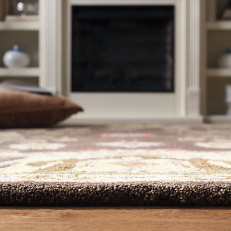 Safavieh Anatolia 5'-0" x 8'-0" Rug in Brown / Gold
