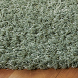 Safavieh Lindsay Shag 6'-7" x 6'-7" Rug in Green