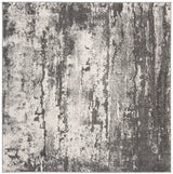 Safavieh Spirit 100 6'-7" x 6'-7" Rug in Grey / Dark Grey