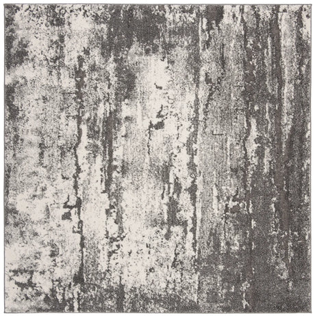 Safavieh Spirit 100 6'-7" x 6'-7" Rug in Grey / Dark Grey