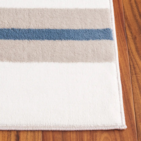 Safavieh Groove 4'-0" x 6'-0" Rug in Ivory / Blue