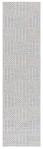 Safavieh Sisal All-Weather 2'-2" x 8'-0" Rug in Aqua / Beige Ivory
