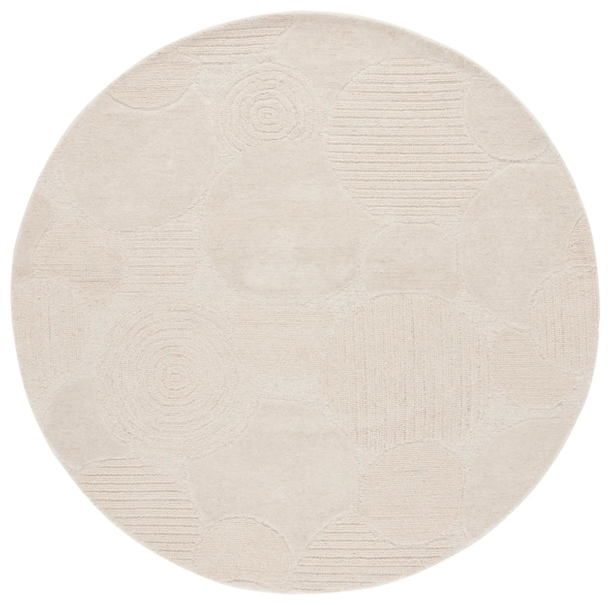 Safavieh Ebony 6'-0" x 6'-0" Rug in Ivory