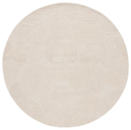Safavieh Ebony 6'-0" x 6'-0" Rug in Ivory
