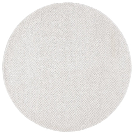 Safavieh Penelope Shag 6'-7" x 6'-7" Rug in Ivory