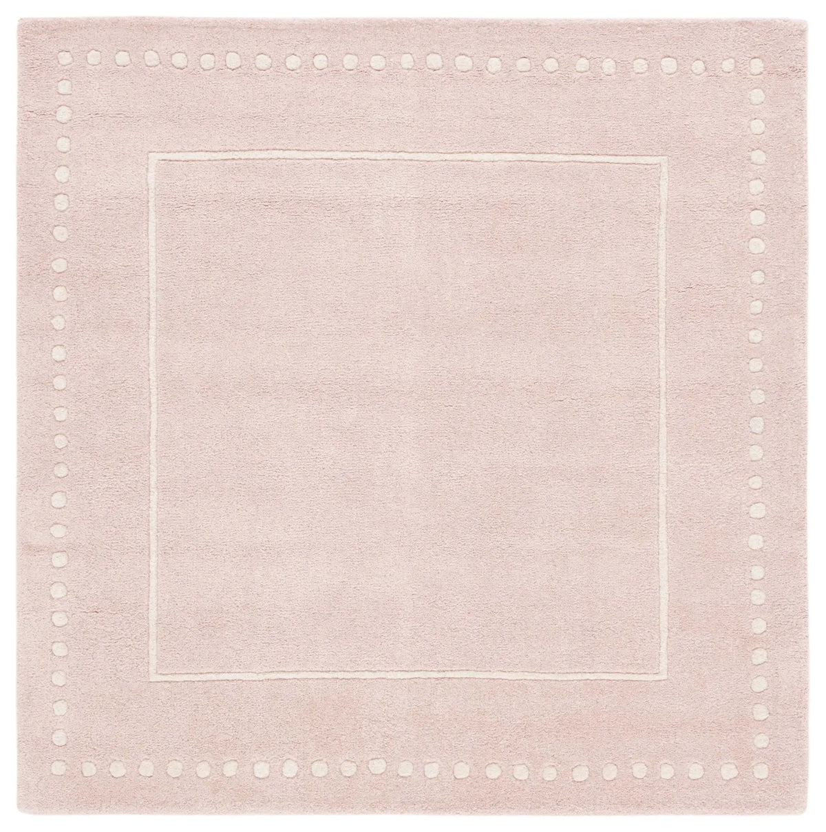Safavieh Bella 5'-0" x 5'-0" Rug in Light Pink / Ivory