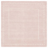Safavieh Bella 5'-0" x 5'-0" Rug in Light Pink / Ivory
