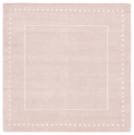Safavieh Bella 5'-0" x 5'-0" Rug in Light Pink / Ivory