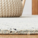 Safavieh Metro 4'-0" x 6'-0" Rug in Light Blue / Ivory