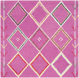 Safavieh Bellagio 5'-0" x 5'-0" Rug in Fuchsia / Multi