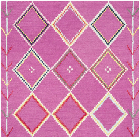 Safavieh Bellagio 5'-0" x 5'-0" Rug in Fuchsia / Multi