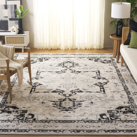 Safavieh Brentwood 10'-0" x 13'-0" Rug in Ivory / Black