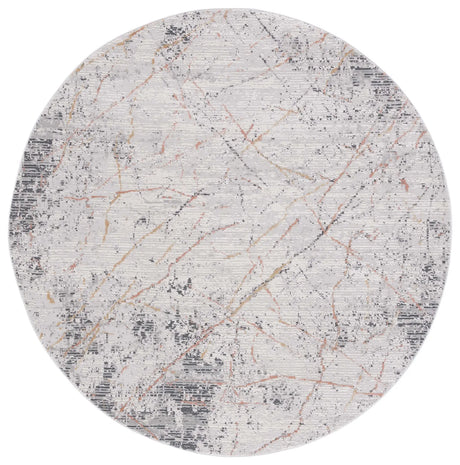 Safavieh Vogue 6'-7" x 6'-7" Rug in Beige / Rose