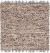Safavieh Natura 6'-0" x 6'-0" Rug in Brown / Ivory