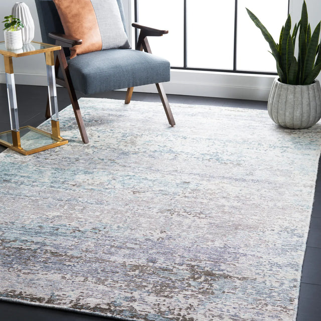 Safavieh Tiffany 6'-0" x 9'-0" Rug in Silver / Blue