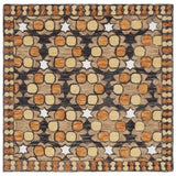 Safavieh Aspen 5'-0" x 5'-0" Rug in Light Yellow / Orange