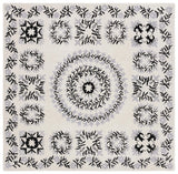 Safavieh Empire 6'-0" x 6'-0" Rug in Ivory / Black