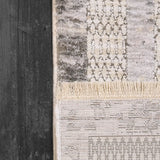 Dynamic Rugs Skyler 6710 Grey/Blue/Green Rug - Corner
