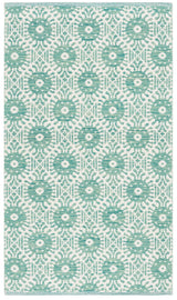 Safavieh Montauk 3'-0" x 5'-0" Rug in Aqua / Ivory