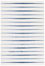Safavieh Groove 4'-0" x 6'-0" Rug in Ivory / Blue