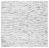 Safavieh Courtyard 6'-7" x 6'-7" Rug in Ivory / Grey