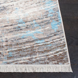 Safavieh Vintage Persian 4'-0" x 6'-0" Rug in Grey / Blue