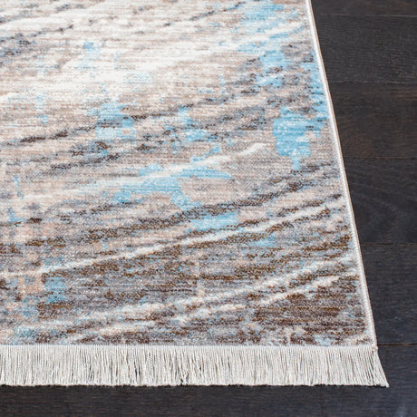 Safavieh Vintage Persian 4'-0" x 6'-0" Rug in Grey / Blue