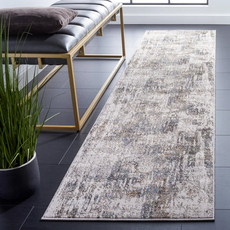 Safavieh Bel Air 2'-3" x 9'-0" Rug in Grey / Blue