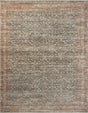 Loloi Heritage Her-12 Blue/Rust Rug - main flat