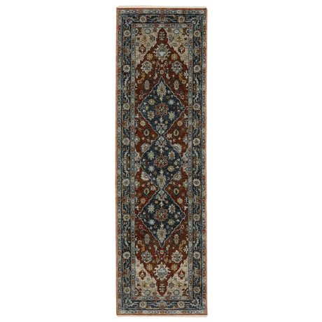 Oriental Weavers Sphinx Aberdeen 1143H Red/ Blue Rugs - runner