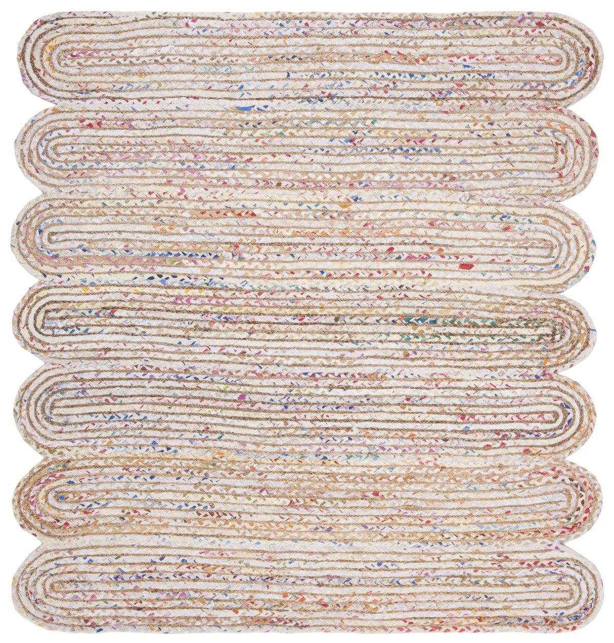 Safavieh Cape Cod 6'-0" x 6'-0" Rug in Ivory / Multi