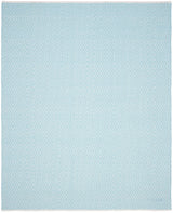 Safavieh Montauk 10'-0" x 14'-0" Rug in Turquoise / Ivory